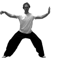 Chen tai chi pose: Single whip